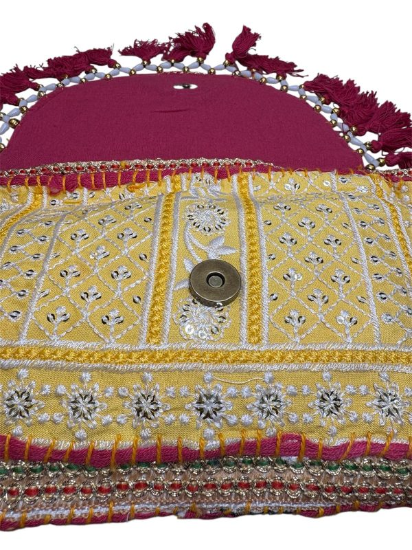 bandolera india- fuxia - Imagen 2