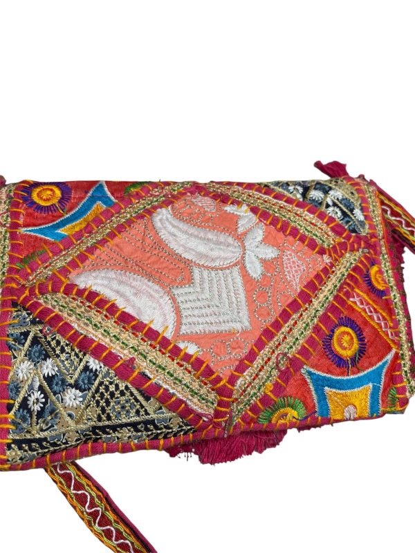 bandolera india- fuxia - Imagen 3