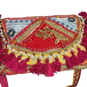 bandolera india- fuxia