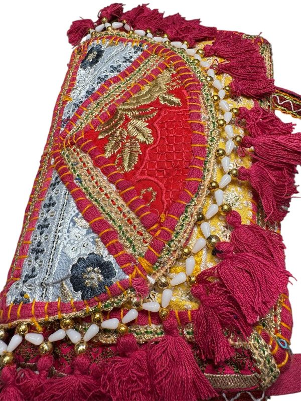 bandolera india- fuxia - Imagen 5