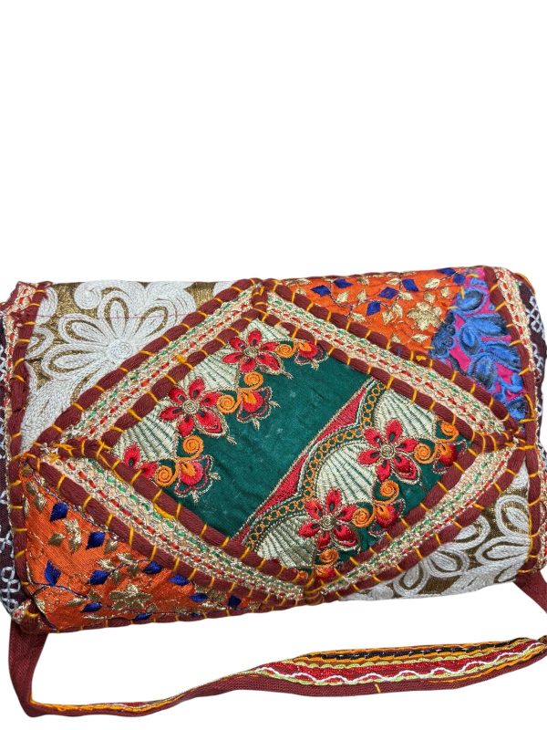 bandolera india- granate - Imagen 3