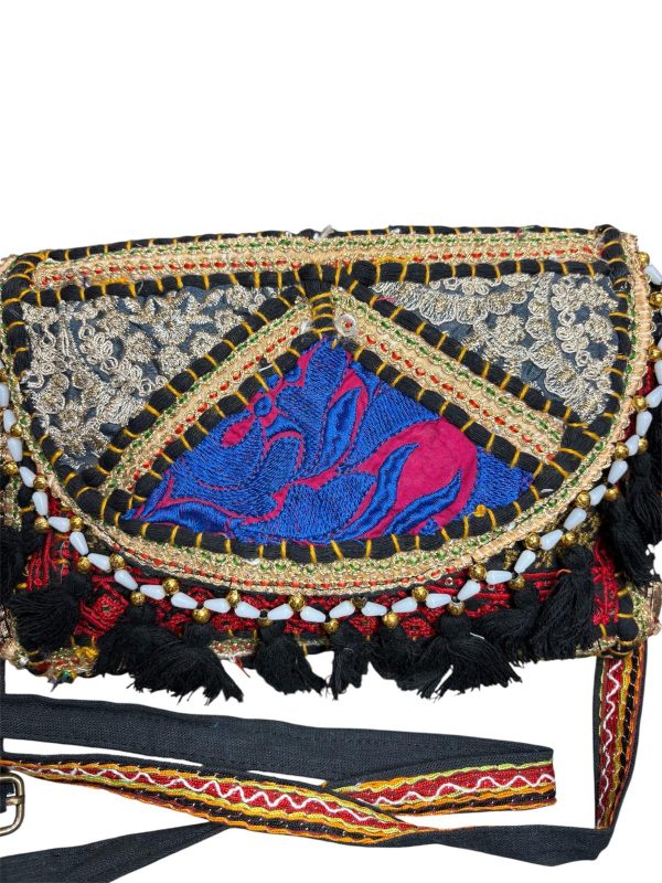 bandolera india- negra