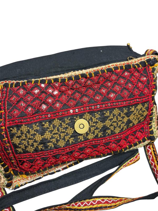bandolera india- negra - Imagen 3