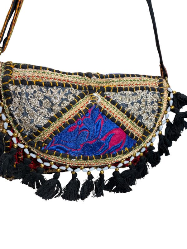 bandolera india- negra - Imagen 6