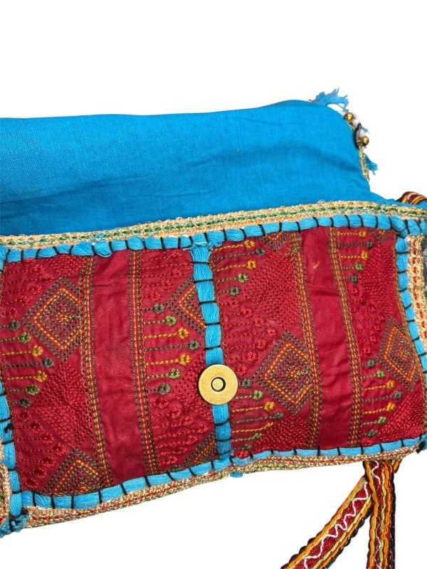 bandolera india - turquesa - Imagen 3