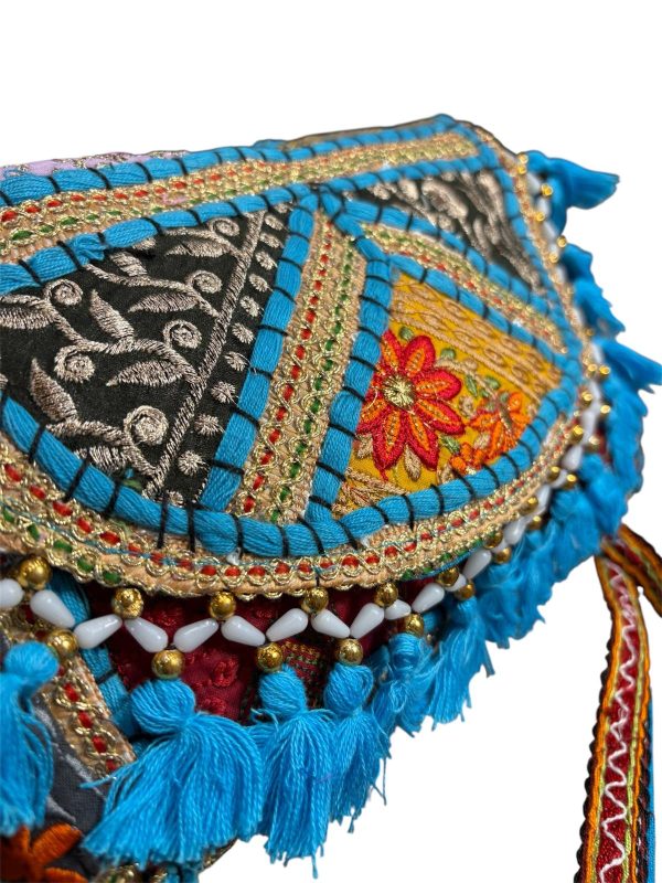 bandolera india - turquesa - Imagen 6