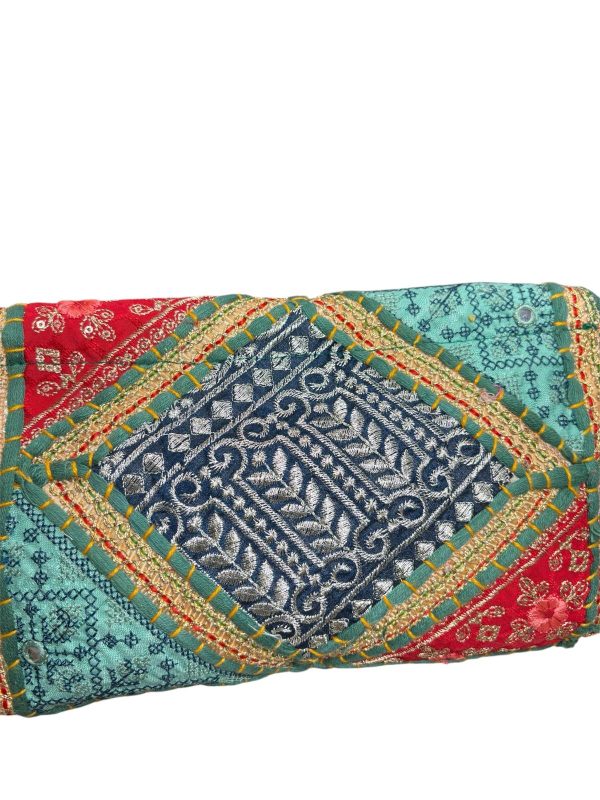 bandolera india- verde - Imagen 4