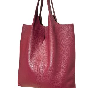 Bolso piel buganvilla
